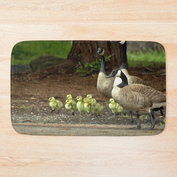 Item preview, Woodland March: Canada Geese and Goslings designed and sold by Armadillo222.