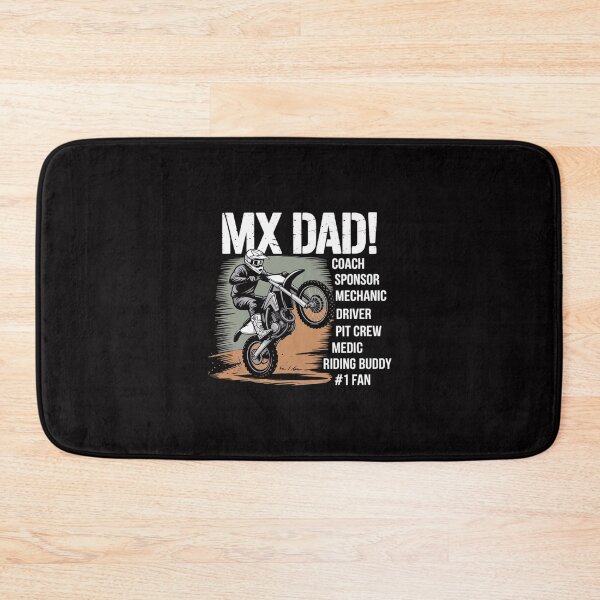 Item preview, MX Dad Coach Sponsor Mechanic Driver Riding Buddy Dirt Bike designed and sold by Minoloinan.