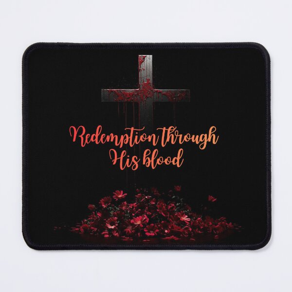 Item preview, Redemption Through His Blood — Christian Art designed and sold by DABIORA.