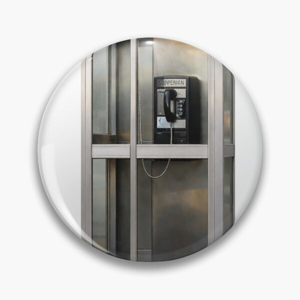 Item preview, Retro Phone Booth, Classic City Icon designed and sold by Prayful.