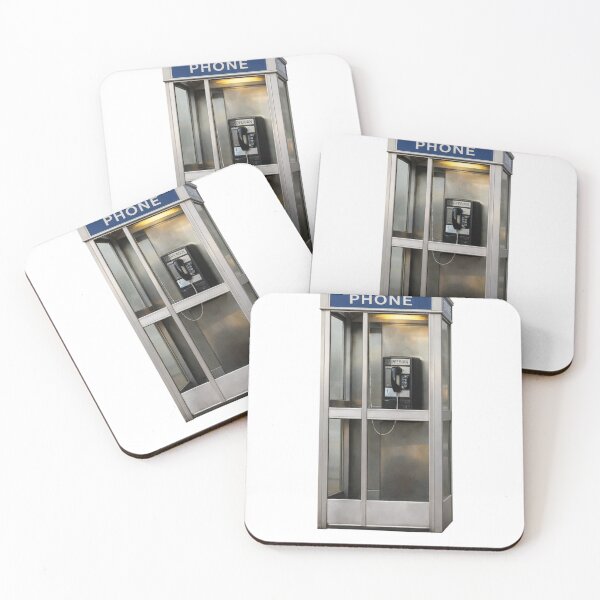 Item preview, Retro Phone Booth, Classic City Icon designed and sold by Prayful.