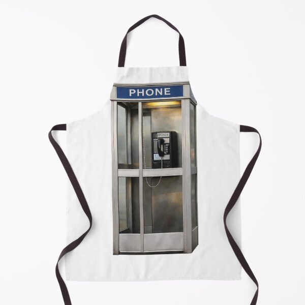 Item preview, Retro Phone Booth, Classic City Icon designed and sold by Prayful.