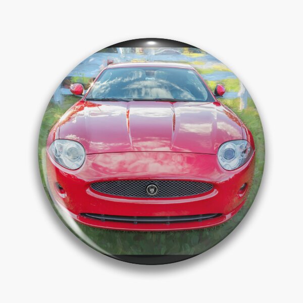 Artikelvorschau, 2008 roter Jaguar XK Coupé X106 entworfen und verkauft von RichFrancoCars.
