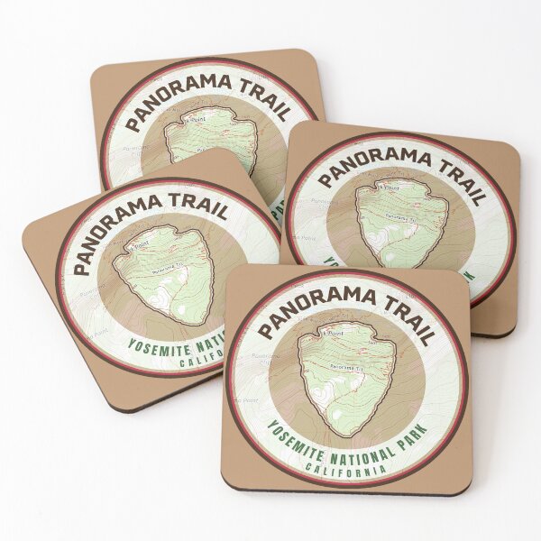 Item preview, Yosemite Souvenir Map - Panorama Trail designed and sold by Willz Designz.