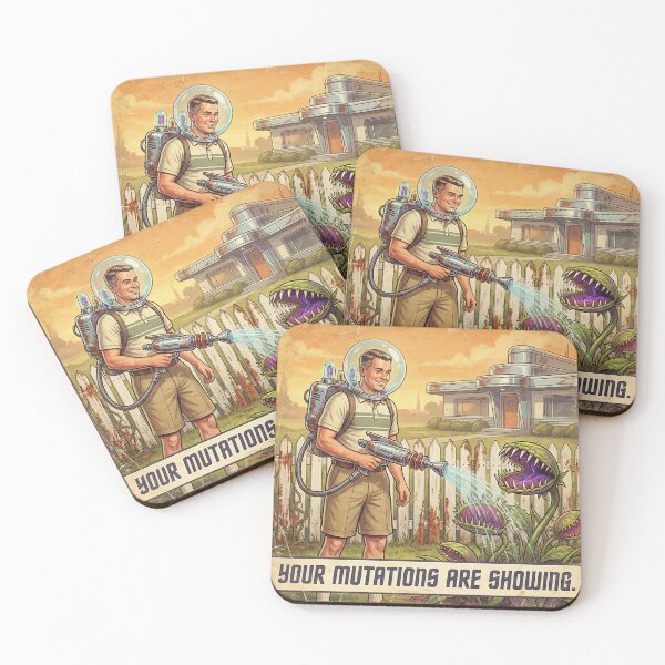 Item preview, Your Mutations Are Showing – Atomic Gardening Art designed and sold by SavinMercantile.