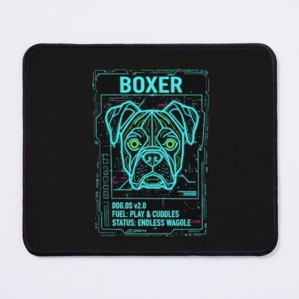 Item preview, Cybernetic Boxer Dog HUD - Infinite Waggle Edition designed and sold by PrimeTime85.