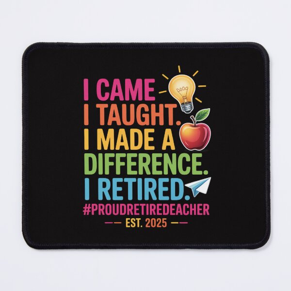 Item preview, Proud Retired Teacher 2025 Teacher Retirement 2025 Men Women designed and sold by Minoloinan.