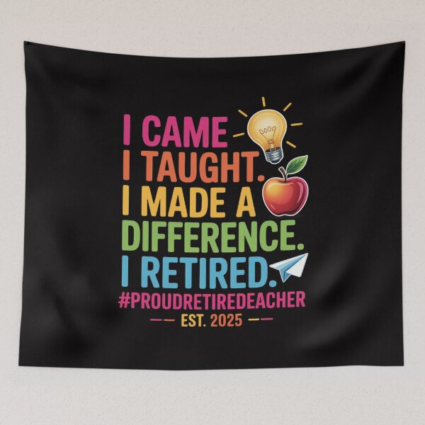 Item preview, Proud Retired Teacher 2025 Teacher Retirement 2025 Men Women designed and sold by Minoloinan.