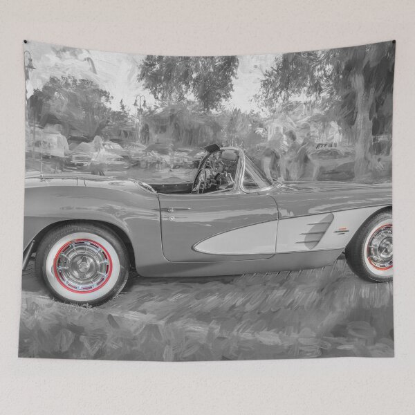 Item preview, 1961 Red Corvette Convertible X102 designed and sold by RichFrancoCars.