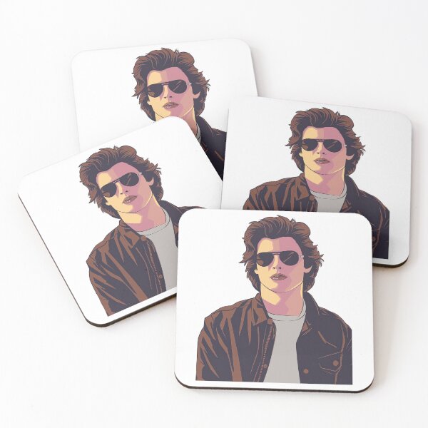 Item preview, Steve Harrington Stranger Things 80s Retro Fan Art designed and sold by JoyfulWallArtCompany.