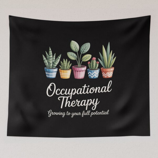 Item preview, Occupational Therapy Pediatric Therapist OT Month Cute Plant designed and sold by Minoloinan.