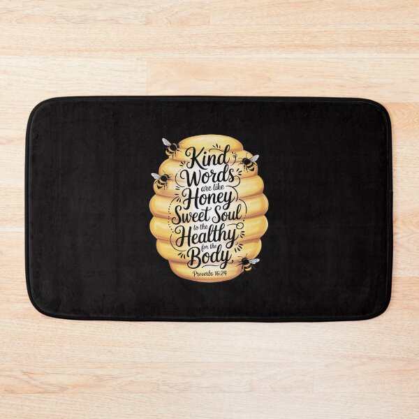 Item preview, Kind words are like honey Inspirational quotes Bee Kind designed and sold by Minoloinan.