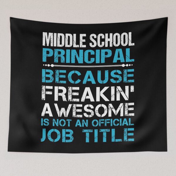 Item preview, Middle School Principal designed and sold by chancjami9236.
