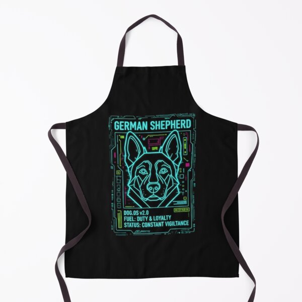 Item preview, Cybernetic German Shepherd HUD - Constant Vigilance Edition  designed and sold by PrimeTime85.
