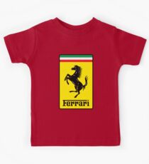 Ferrari Logo Kids Tee