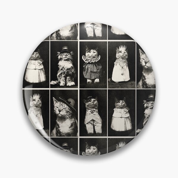 Item preview, Vintage Cats in Vintage Hats designed and sold by letitrip.