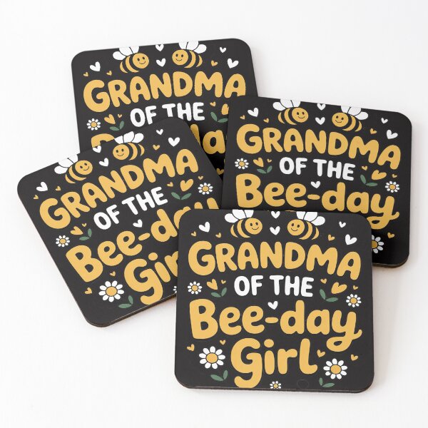 Item preview, Grandma of the Bee-Day Girl Birthday Party Matching Family designed and sold by BotboutiquePre.