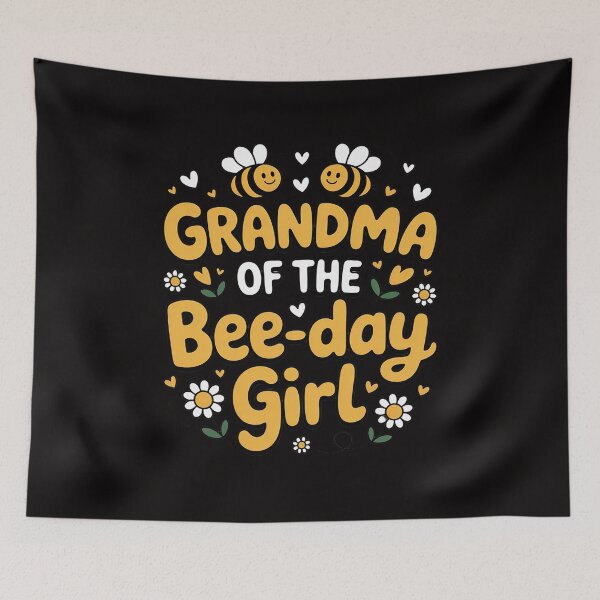 Item preview, Grandma of the Bee-Day Girl Birthday Party Matching Family designed and sold by BotboutiquePre.