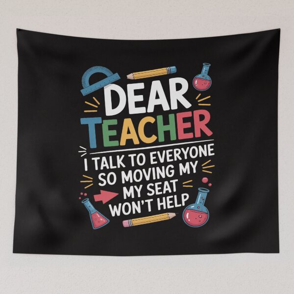 Item preview, Kids Dear Teacher I Talk To Everyone Kids School Gift designed and sold by BotboutiquePre.