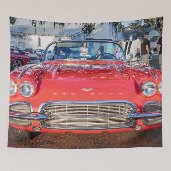 Item preview, 1961 Red Corvette Convertible X104 designed and sold by RichFrancoCars.