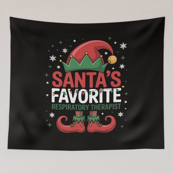 Item preview, Santa's Favorite Respiratory Therapist Christmas Gifts designed and sold by silladive.