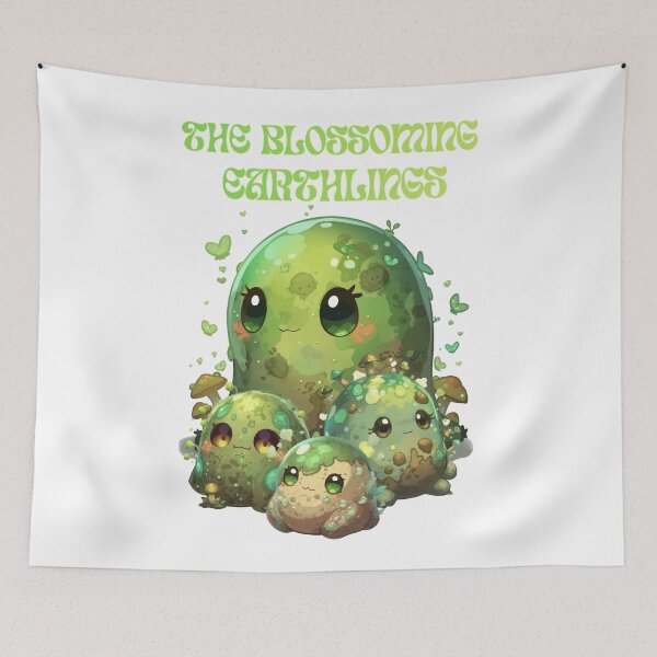 Item preview, Cute Spore Mushroom Slime | Fantasy Creature | Monzora Series designed and sold by Monzora.