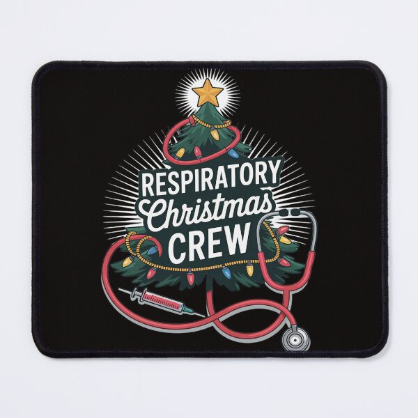 Item preview, RT Respiratory Therapist Nurse Respiratory Christmas Crew designed and sold by silladive.