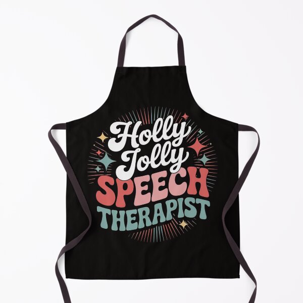 Item preview, Holly Jolly Speech Therapist Christmas SLP Xmas Therapy designed and sold by BotboutiquePre.