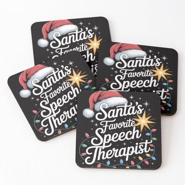 Item preview, Christmas Speech Therapy Santa's Favorite Speech Therapist designed and sold by BotboutiquePre.