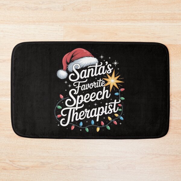 Item preview, Christmas Speech Therapy Santa's Favorite Speech Therapist designed and sold by BotboutiquePre.