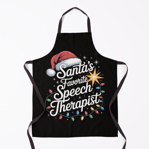 Item preview, Christmas Speech Therapy Santa's Favorite Speech Therapist designed and sold by BotboutiquePre.