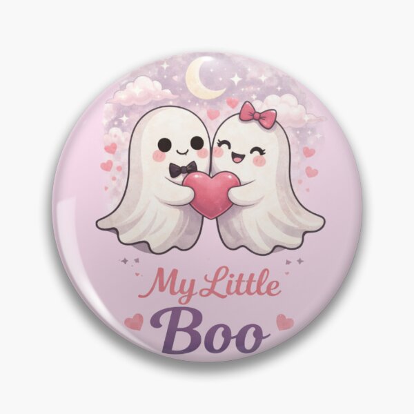 Item preview, My Little Boo – Cute Ghost Parent Child Halloween Valentine designed and sold by PunchDrop.