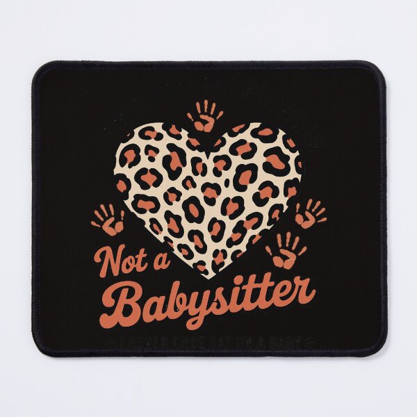 Item preview, Daycare Provider Teacher Childcare Worker Leopard Heart designed and sold by silladive.