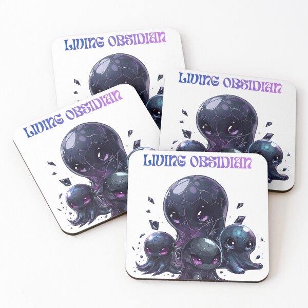 Item preview, Fantasy RPG Obsidian Slime – Cute Monster Creature | Monzora World designed and sold by Monzora.