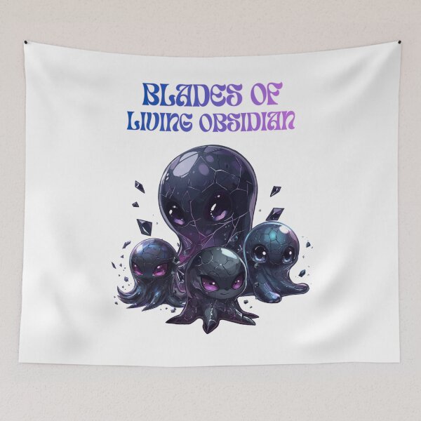 Item preview, Fantasy RPG Obsidian Slime – Cute Monster Creature | Monzora World designed and sold by Monzora.