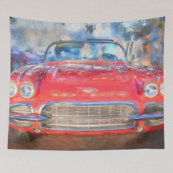 Item preview, 1961 Red Corvette Convertible X106 designed and sold by RichFrancoCars.