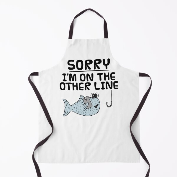 Item preview, I'm On The Other Line, Fishing Fisherman Funny designed and sold by doodlerob.
