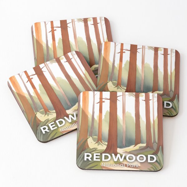 Item preview, Redwood Forest National Park designed and sold by artbynalamagnolia.