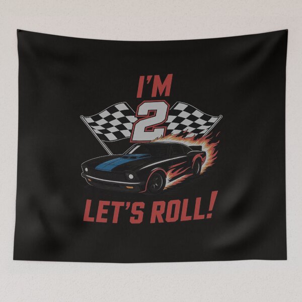 Item preview, Race Car 2nd Birthday 2 Boy Toddler B-Day Racing Car Driver designed and sold by silladive.
