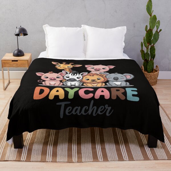Item preview, Daycare Teacher Animals Daycare Provider Back To School designed and sold by silladive.