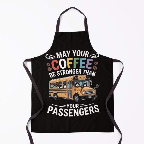 Item preview, Strong Coffee School Bus Driver Gift School Bus designed and sold by BotboutiquePre.