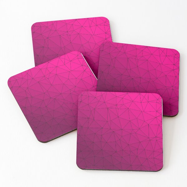 Item preview, Dark Pink Geometric Gradient Pattern designed and sold by patternsoup.