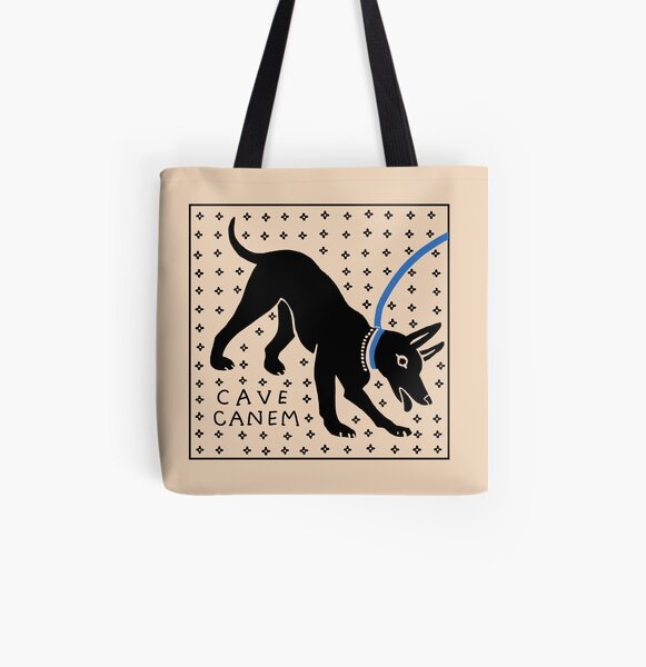 CAVE CANEM All Over Print Tote Bag