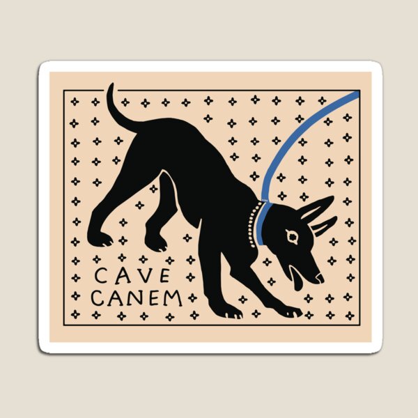 Vista previa del artículo con la obra «CUEVA CANEM», diseñado y vendido por flaroh.