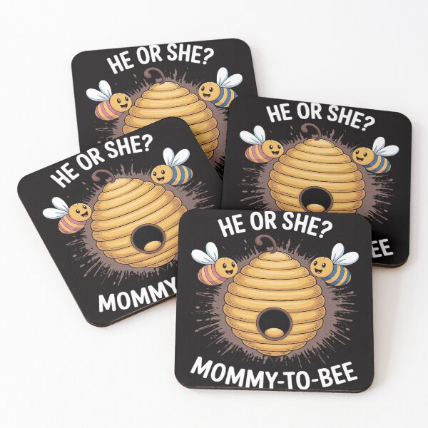 Item preview, He Or She Mommy To Bee Gender Announcement Baby Shower Party designed and sold by BotboutiquePre.