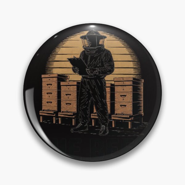 Item preview, Mens Beekeeping Apiarist The Bees Are Harmless Bumble Bee designed and sold by BotboutiquePre.