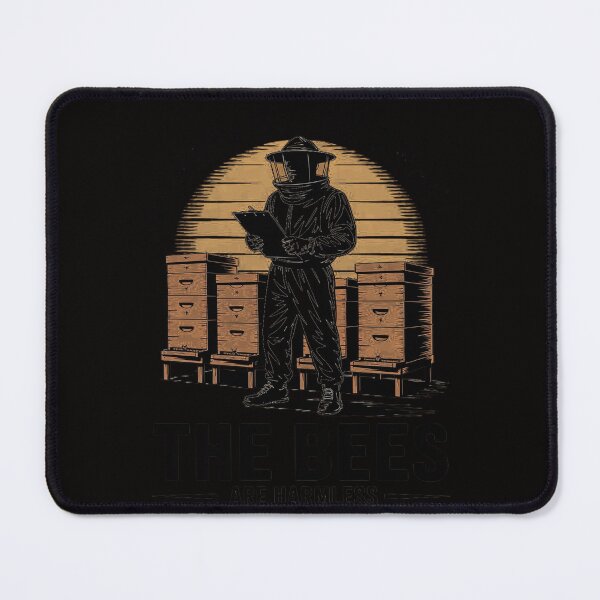 Item preview, Mens Beekeeping Apiarist The Bees Are Harmless Bumble Bee designed and sold by BotboutiquePre.