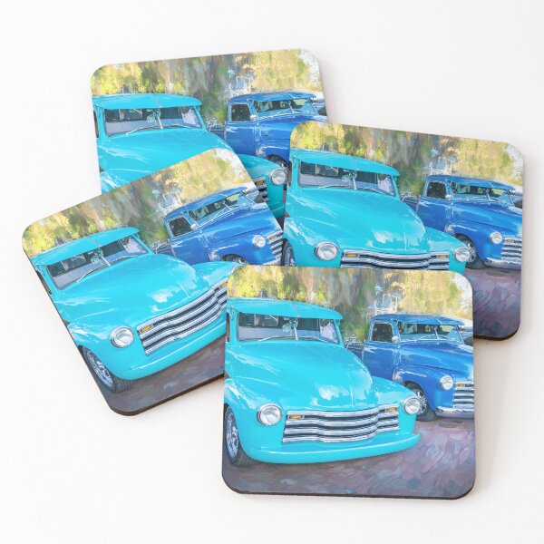Item preview, 1950 Blue Chevy 5 Window Pick Up Truck 3100 Series X1 designed and sold by RichFrancoCars.