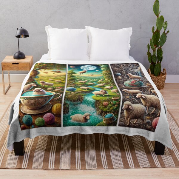 Item preview, Sheepism – The Woollen Garden of Earthly Delights designed and sold by Thpoar.