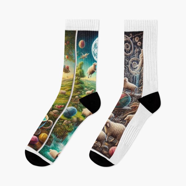 Item preview, Sheepism – The Woollen Garden of Earthly Delights designed and sold by Thpoar.